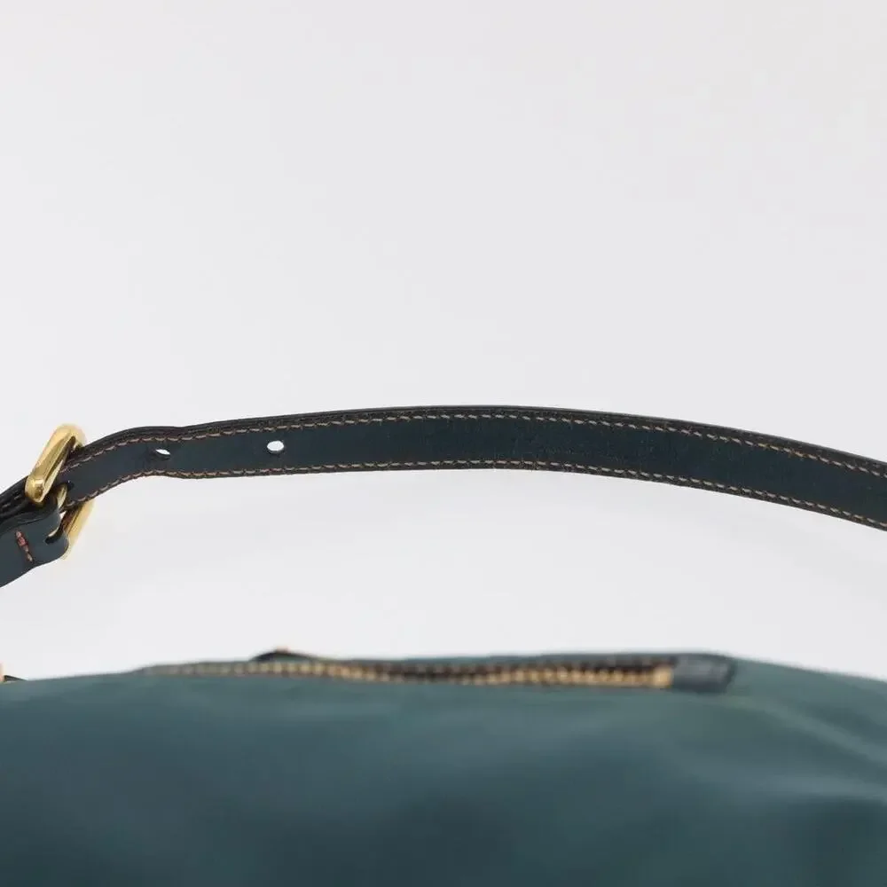 Prada Nylon Accessory Pouch Green